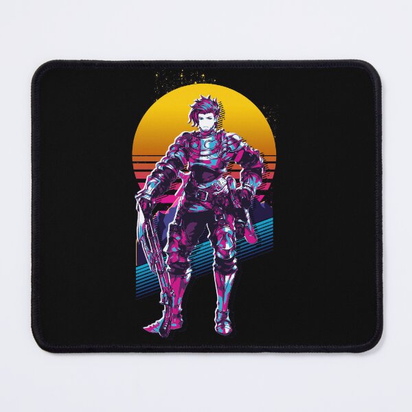 Item preview, Granblue Fantasy - Rackam *80s retro* designed and sold by MyRetroArt.