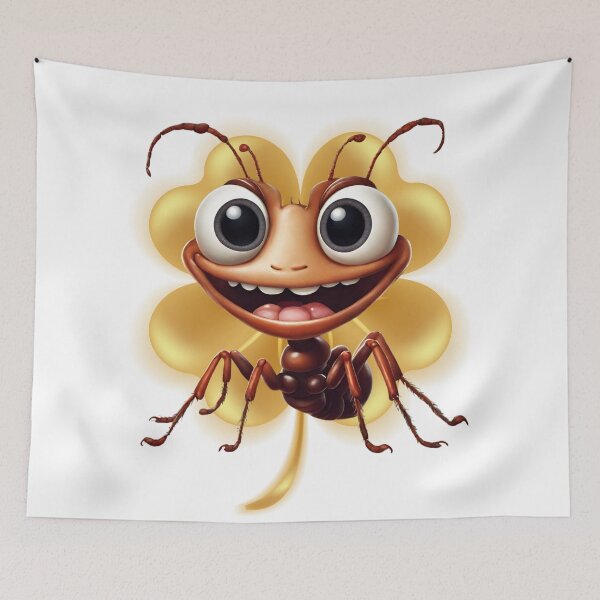 Item preview, smiling ant designed and sold by LYDIA0304.