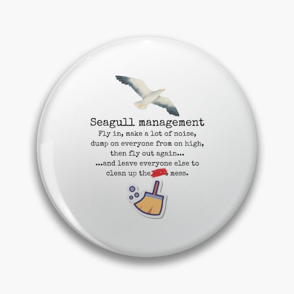 Item preview, Seagull management designed and sold by Ghoof-Wear.
