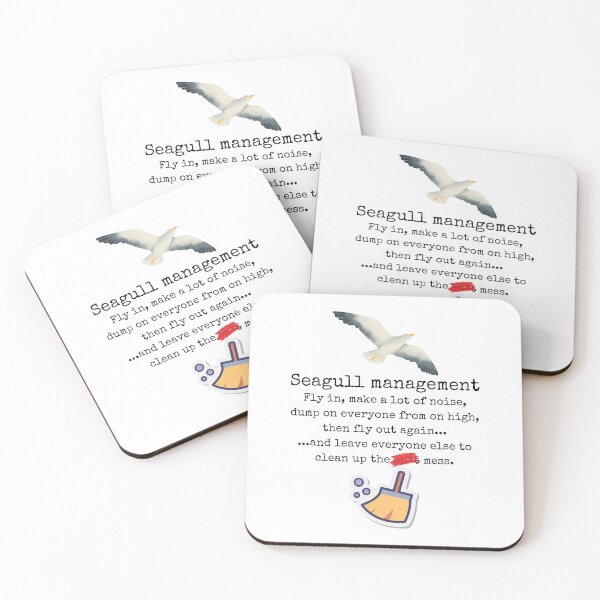 Item preview, Seagull management designed and sold by Ghoof-Wear.
