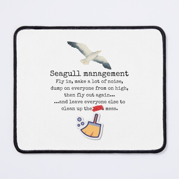 Item preview, Seagull management designed and sold by Ghoof-Wear.