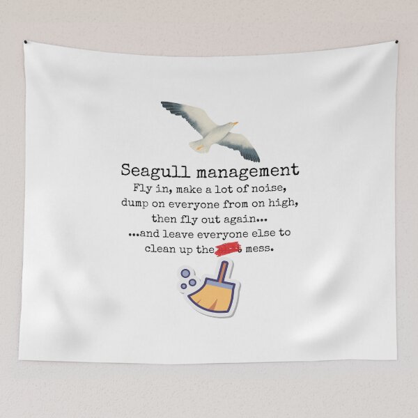 Item preview, Seagull management designed and sold by Ghoof-Wear.