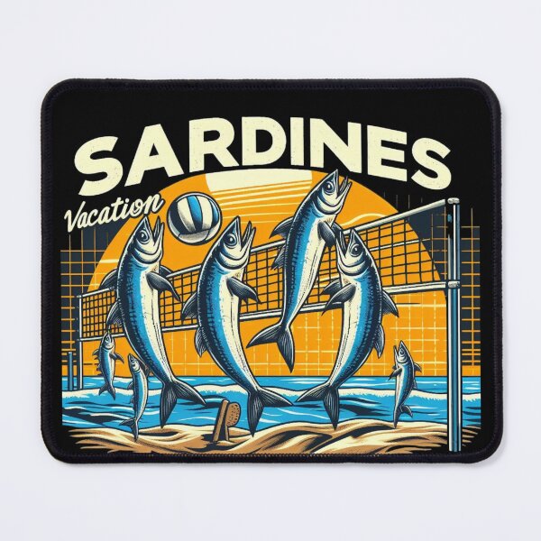 Item preview, The Sardines Vacation #3 designed and sold by Gentle40Winks.