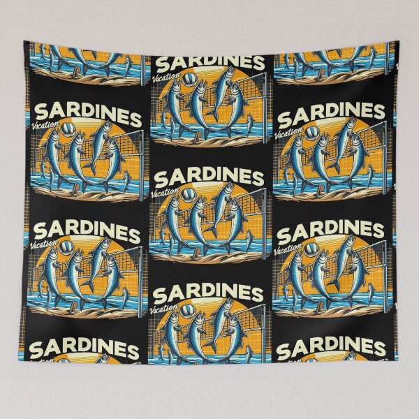 Item preview, The Sardines Vacation #3 designed and sold by Gentle40Winks.