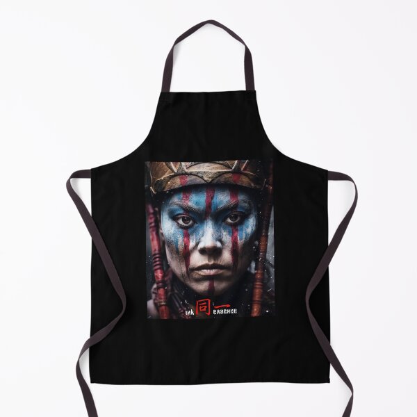 Item preview, Ink Essence - Japanese Aesthetic Surreal Kanji Symbol Portrait Painted Face Art 86 designed and sold by MadeByRobots.