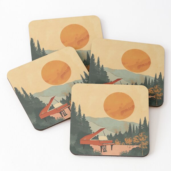 Item preview, Piano and Nostalgic View designed and sold by Nature Shop.
