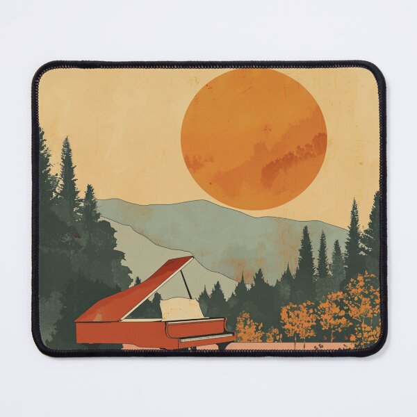 Item preview, Piano and Nostalgic View designed and sold by Nature Shop.