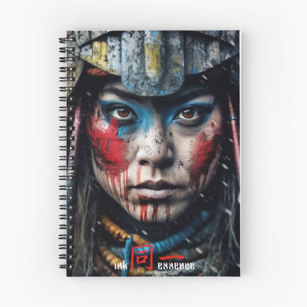 Item preview, Ink Essence - Japanese Aesthetic Surreal Kanji Symbol Portrait Painted Face Art 87 designed and sold by MadeByRobots.