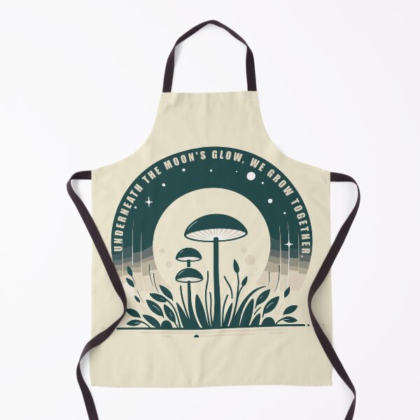 Item preview, Lunar Fungi Harmony - Bask in the Moonlit Growth Together designed and sold by FebricFusion.