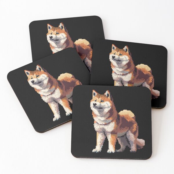 Item preview, 16-bit Akita designed and sold by CUTEDOGGIEZ.