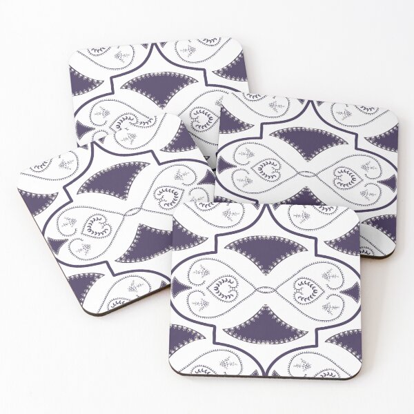 Item preview, Ornamental Trellis Purple designed and sold by LenkaDesign.