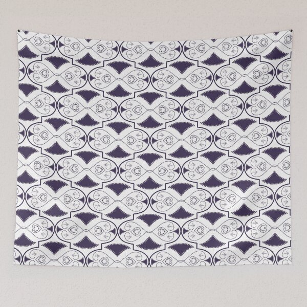 Item preview, Ornamental Trellis Purple designed and sold by LenkaDesign.
