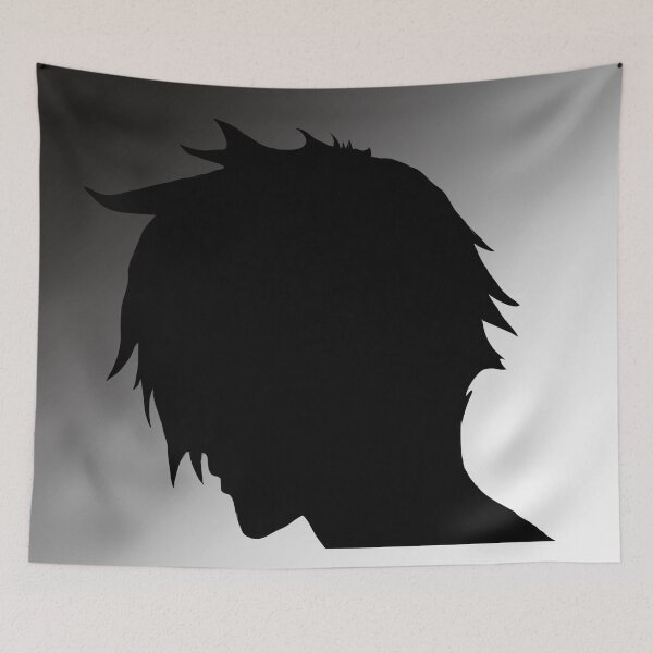 Item preview, anime guy side profile view designed and sold by paintingshouse0.