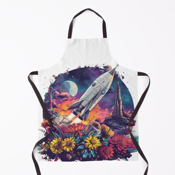 Item preview, Spaceship taking off designed and sold by Revived Design.