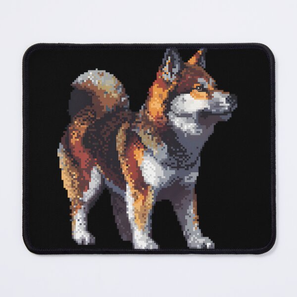 Item preview, 16-bit Pixel Art Akita designed and sold by CUTEDOGGIEZ.