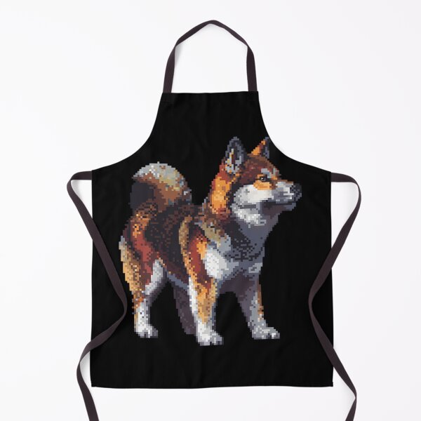 Item preview, 16-bit Pixel Art Akita designed and sold by CUTEDOGGIEZ.