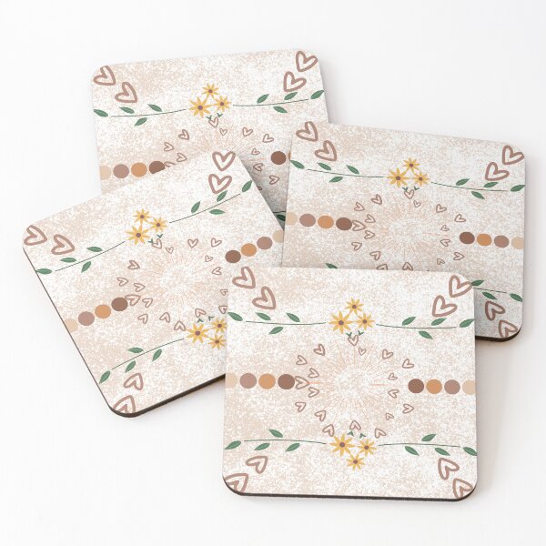 Item preview, Floral pattern with abstract elements. designed and sold by Swingfroglet.