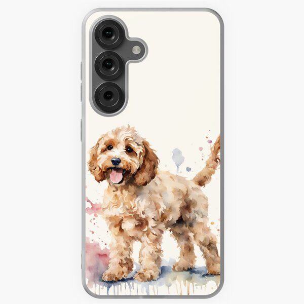 Cockapoo Phone Case Wallet - Cream Cockapoo Phone Case Wallet - Cream