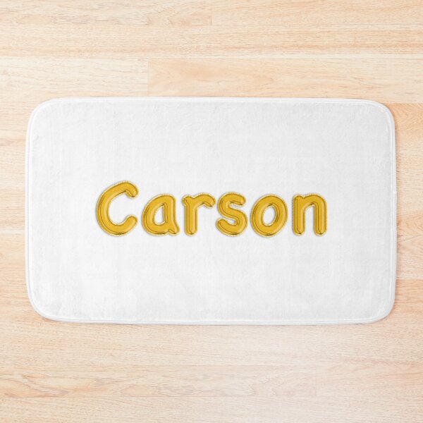 Item preview, Golden Balloon Carson Name Label designed and sold by NormadWorld.