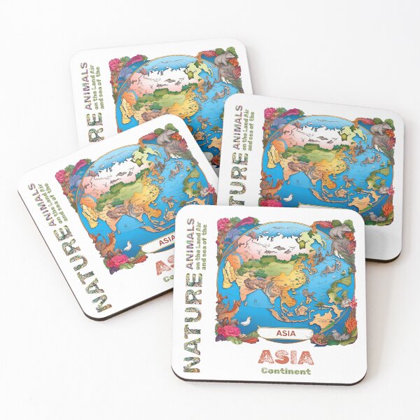 Item preview, Nature Animals of Asia Continent designed and sold by RATHERGOODMEDIA.