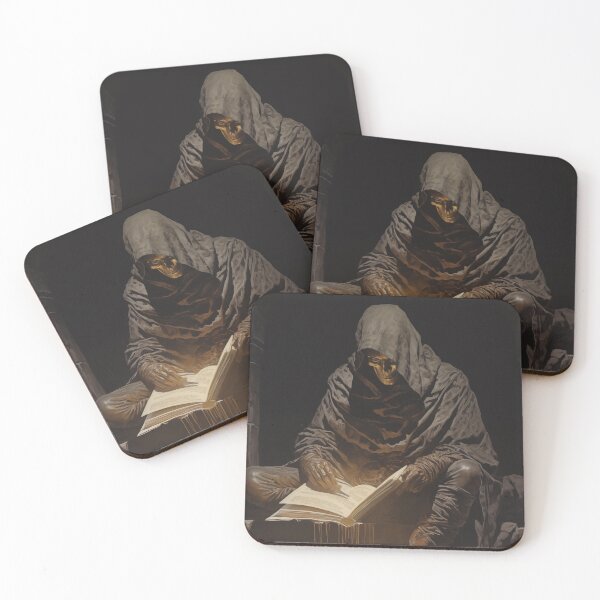 Item preview, DEAD PHILOSOPHER - DARK FANTASY ART STYLE SKELETON  designed and sold by VistaThreadsCo.