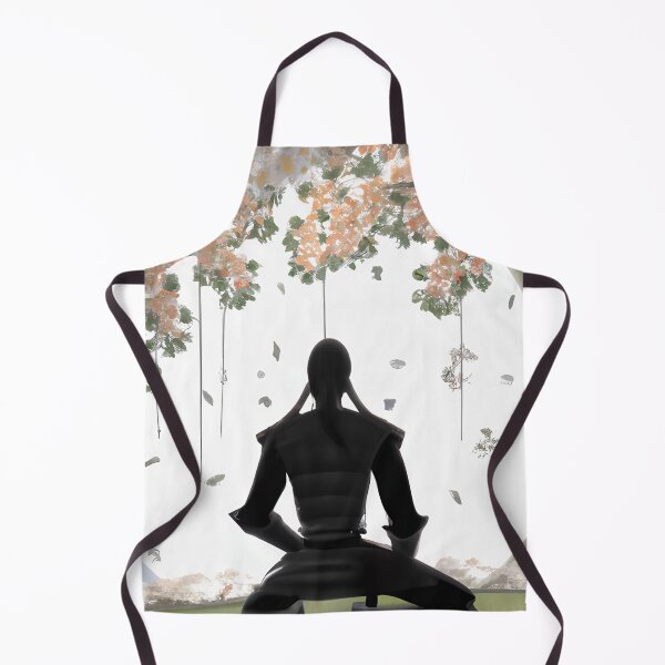 Item preview, Meditating Moon Warrior designed and sold by KokoroCreations.
