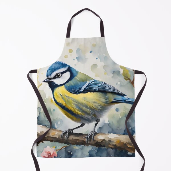 Item preview, Blue Tit (Cyanistes caeruleus) - British Bird Life designed and sold by Country-Artist.
