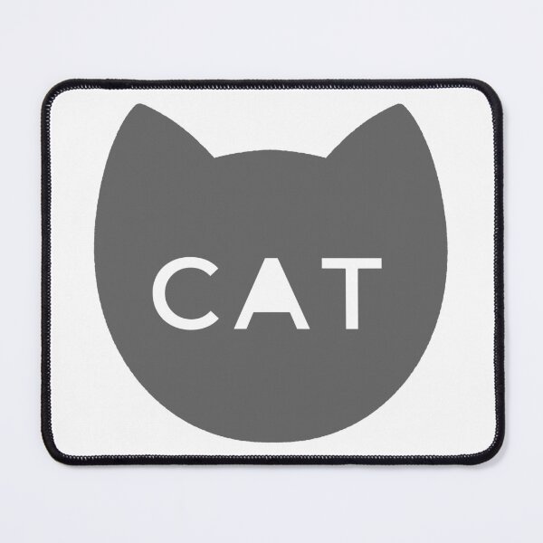 Item preview, Cat - Dark Grey/Text designed and sold by Dazura.