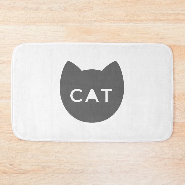 Item preview, Cat - Dark Grey/Text designed and sold by Dazura.