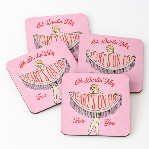Item preview, Oh Darlin' My Heart's On Fire For You designed and sold by Corinne Alexa Jackson.