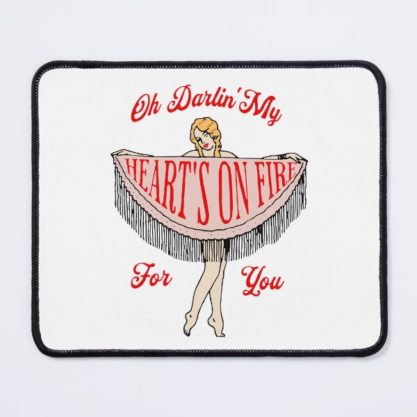 Item preview, Oh Darlin' My Heart's On Fire For You designed and sold by Corinne Alexa Jackson.