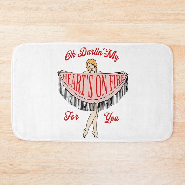 Item preview, Oh Darlin' My Heart's On Fire For You designed and sold by Corinne Alexa Jackson.