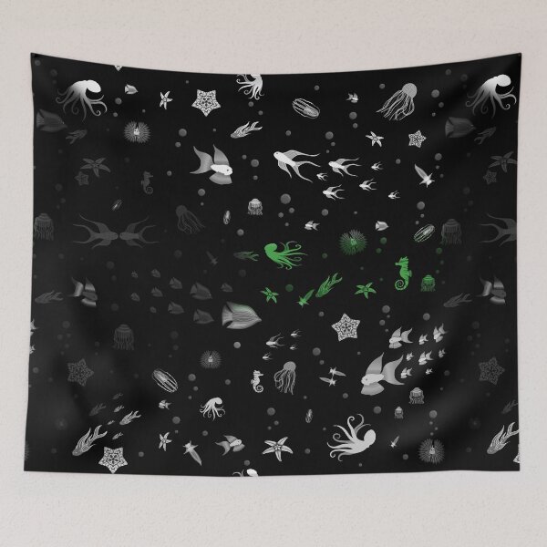 Item preview, Sea of Pride - Demiromantic Flag designed and sold by StephOBrien.