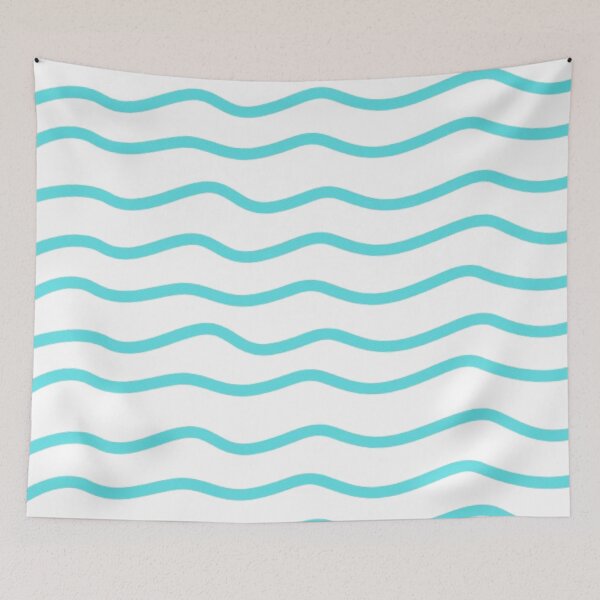 Item preview, Blue Wawe Pattern designed and sold by StylesVero.