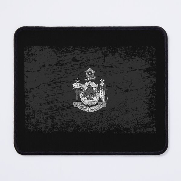 Item preview, Maine flag used look designed and sold by GeogDesigns.
