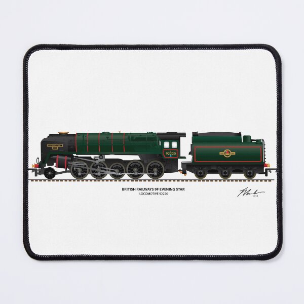 Item preview, BRITISH RAILWAYS 9F EVENING STAR designed and sold by jrizzle15.