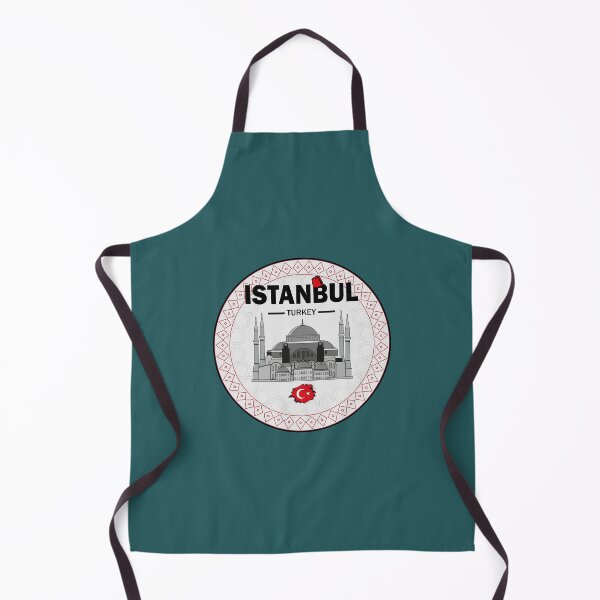 Item preview, Istanbul city with turkey flag designed and sold by Donutlovers.