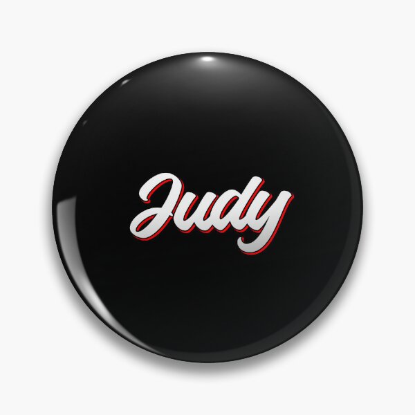 Item preview, Retro Judy Name Label (Black) designed and sold by NafilNafiz.