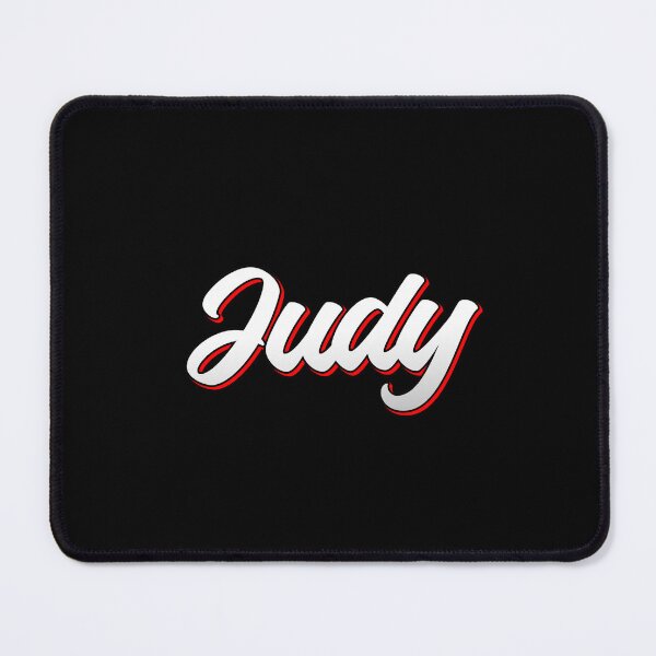 Item preview, Retro Judy Name Label (Black) designed and sold by NafilNafiz.