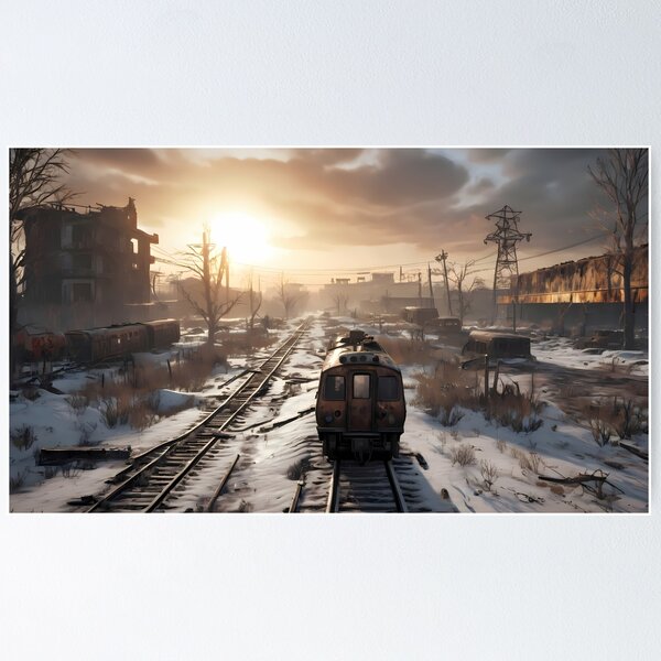 Artikel-Vorschau von Metro Exodus Landscape: Postapokalyptische Pracht #2, designt und verkauft von somethingcreative.