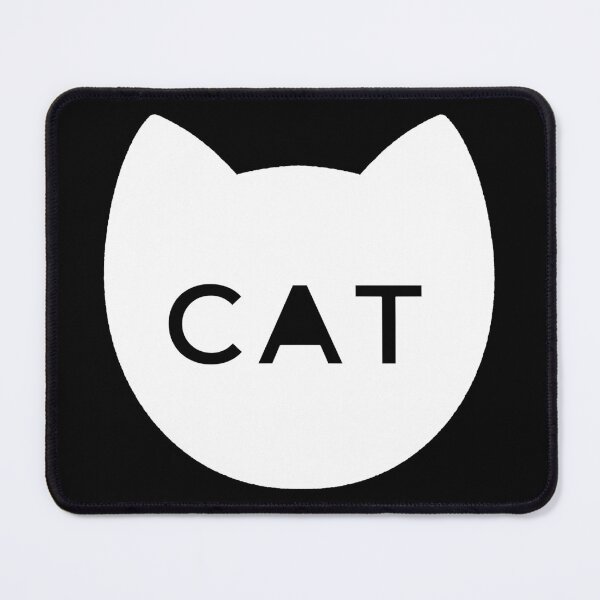 Item preview, Cat - White/Text designed and sold by Dazura.