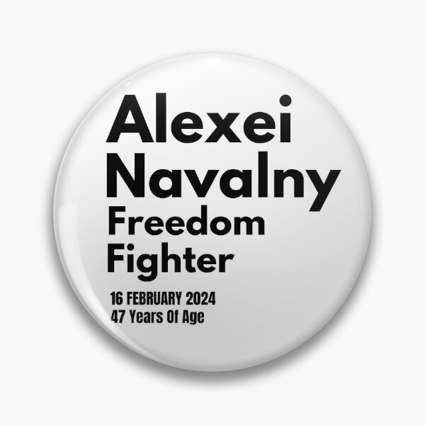 Item preview, Alexei Navalny Freedom Fighter  designed and sold by ANNINOART ⭐⭐⭐⭐⭐.