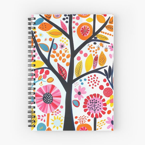 Item preview, Colorful Happy Flowering Trees designed and sold by Repetra.