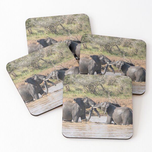 Item preview, Elephants At Play, Kruger National Park designed and sold by Andrew Goodall.