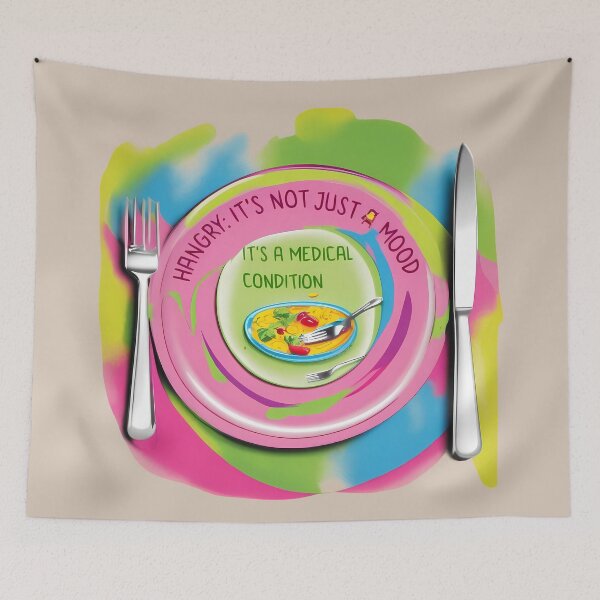 Item preview, Hangry: It's Not Just a Mood, It's a Medical Condition designed and sold by @ndrys.