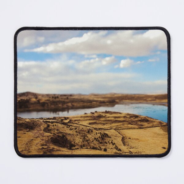Item preview, A lake in a desert landscape designed and sold by NiceHatHarry.