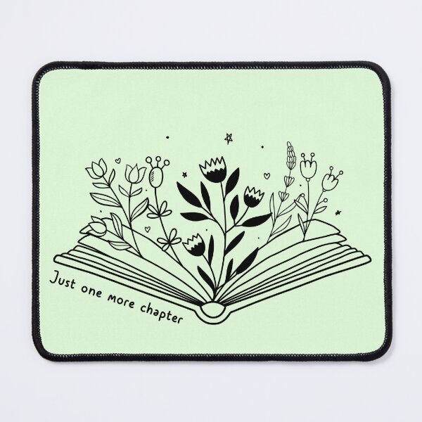 Item preview, Open Book with flowers green aesthetics designed and sold by BosskaDesign.