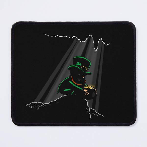Item preview, Funny Saint Patrick's Day Irish Leprechaun Fantasy Movie Scene Parody designed and sold by BoggsNicolasArt.