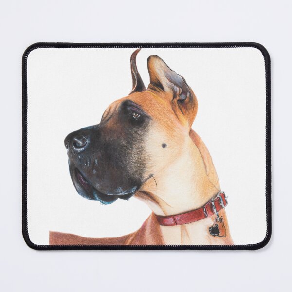 Item preview, Ruby Great Dane designed and sold by Art13jenn.