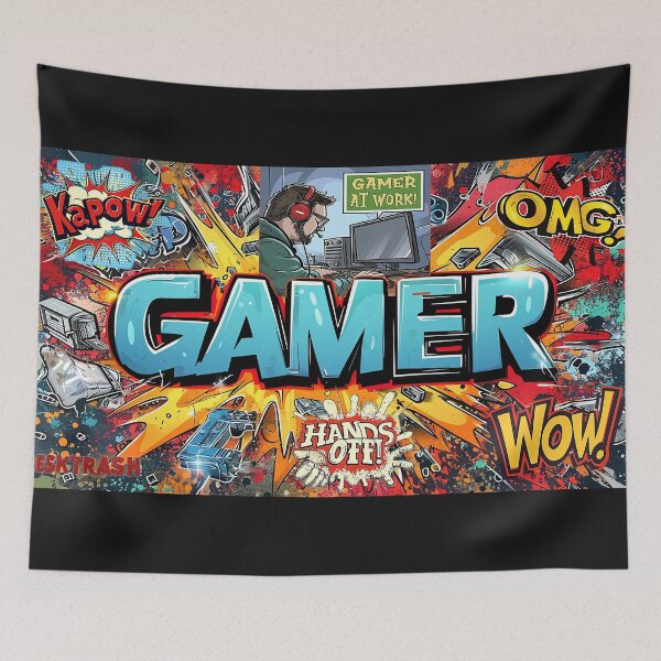 Item preview, The Ultimate Gamer Desk Mouse Mat 6 designed and sold by 3 CITIES.